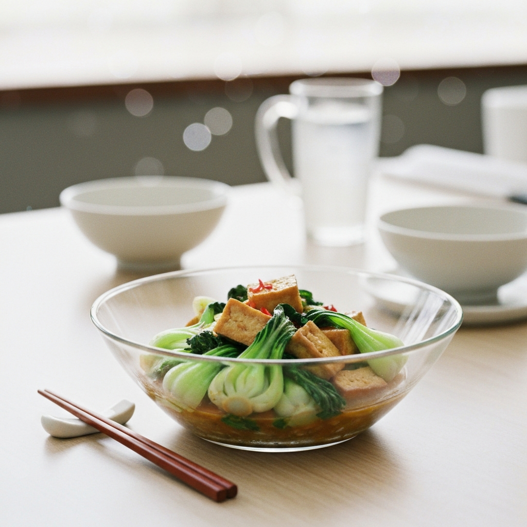 Bok Choy & Tofu Stir-fry