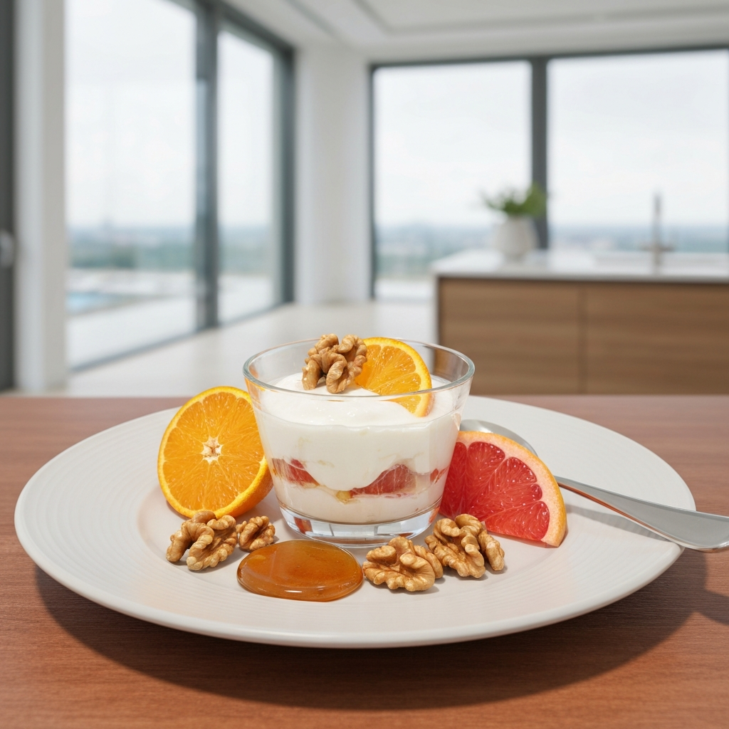Citrus Greek Yogurt Parfait with Orange & Grapefruit