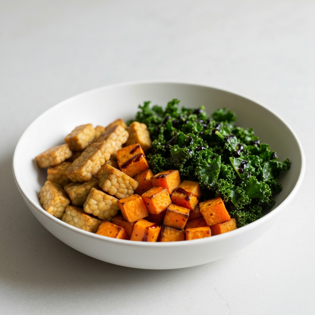 Tempeh & Sweet Potato Bowl