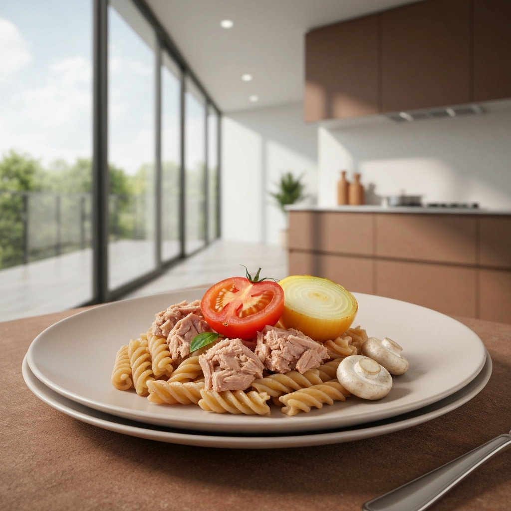 Tuna & Whole Wheat Pasta Casserole