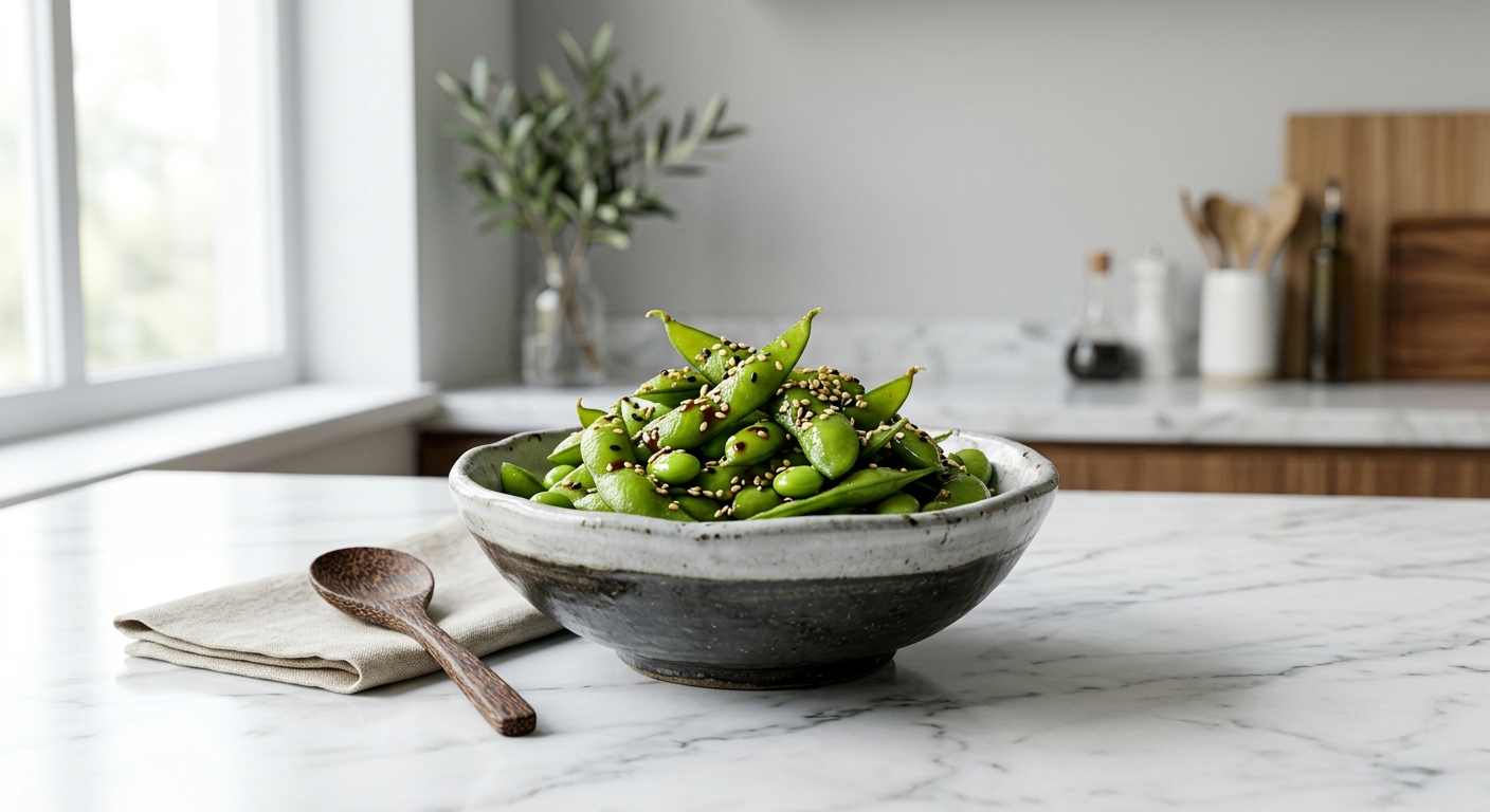 Edamame & Sesame Snack Bowl