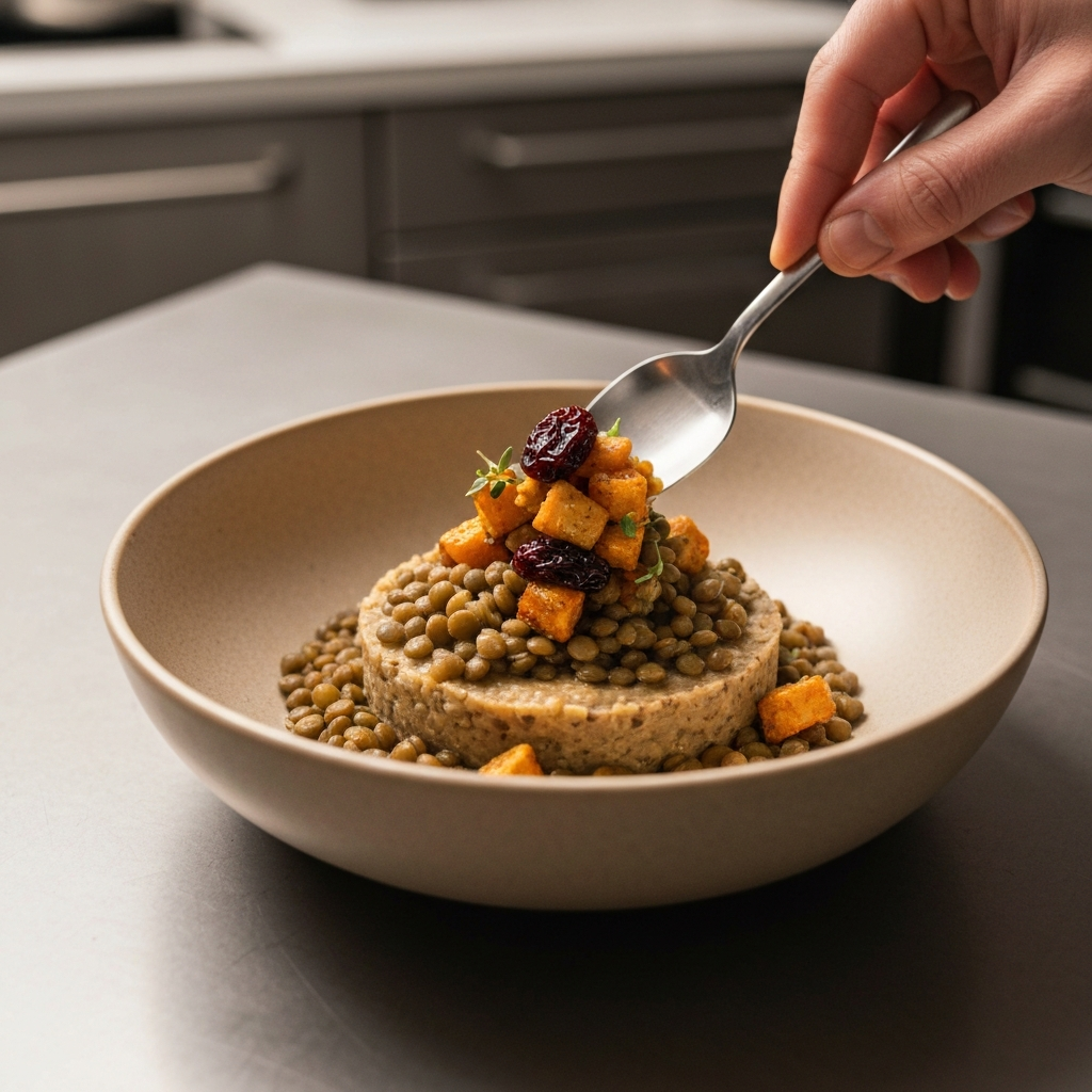 Lentil & Sweet Potato Warm Bowl