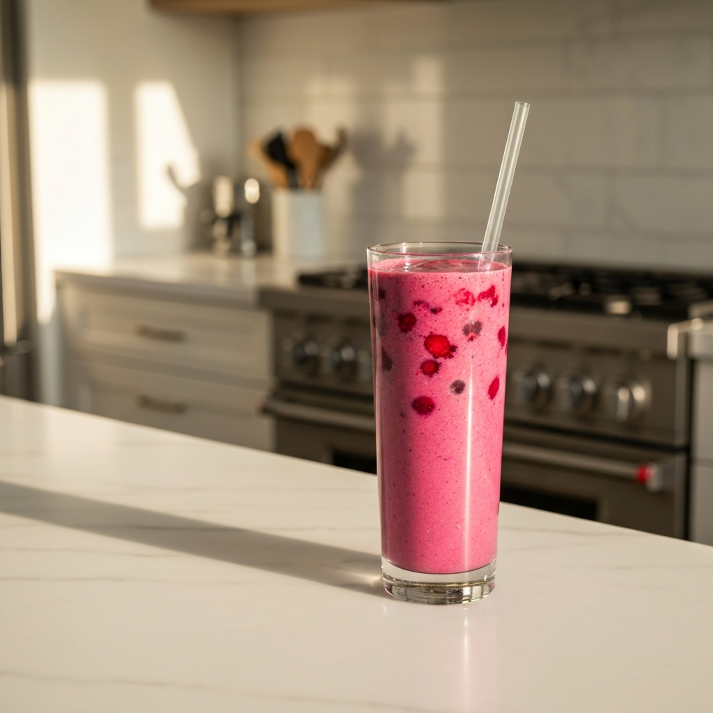Greek Yogurt & Berry Smoothie