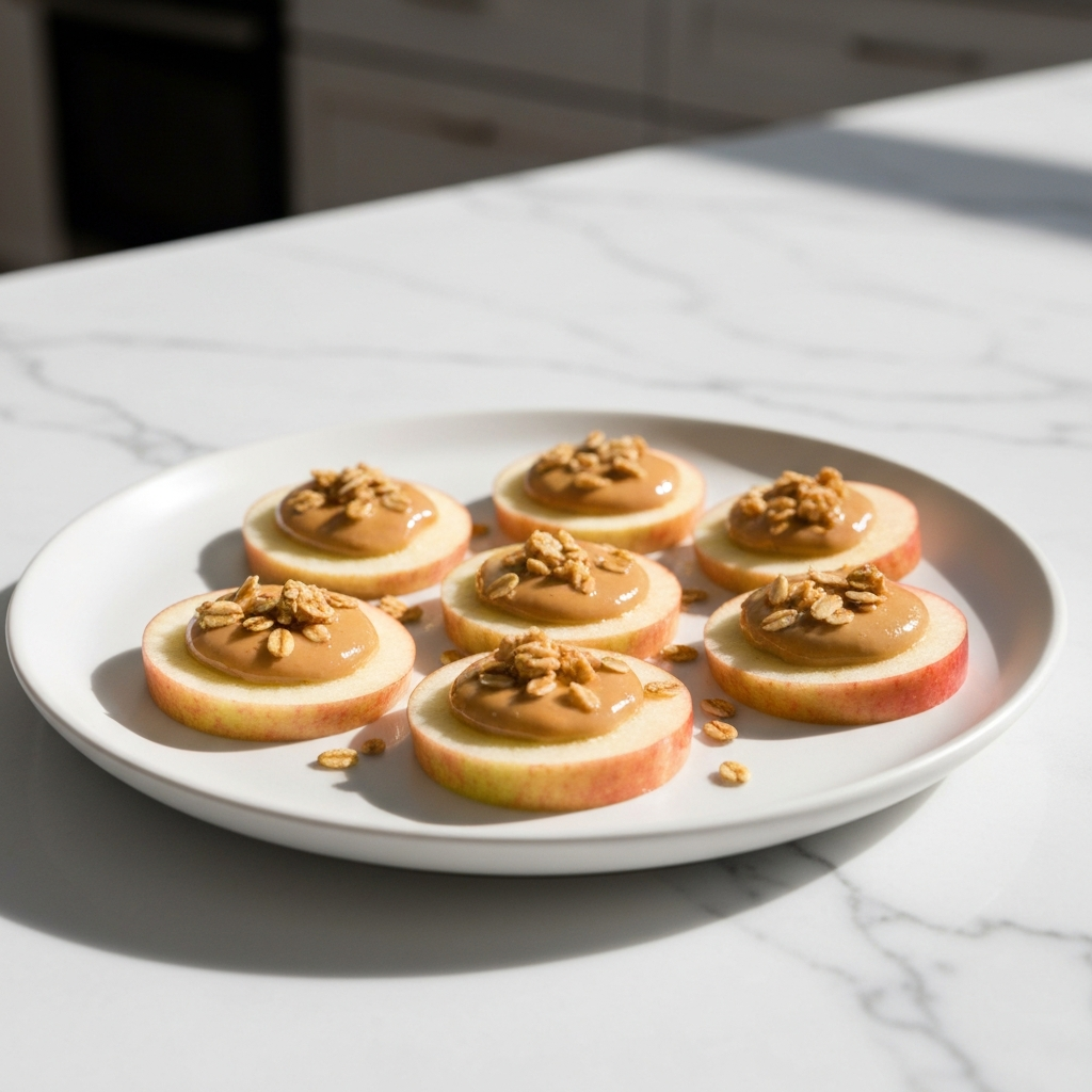 Apple & Peanut Butter Rounds