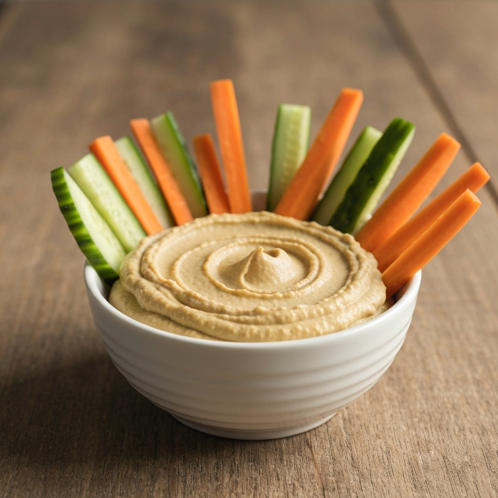 Carrot & Hummus (Chickpea) Dipper