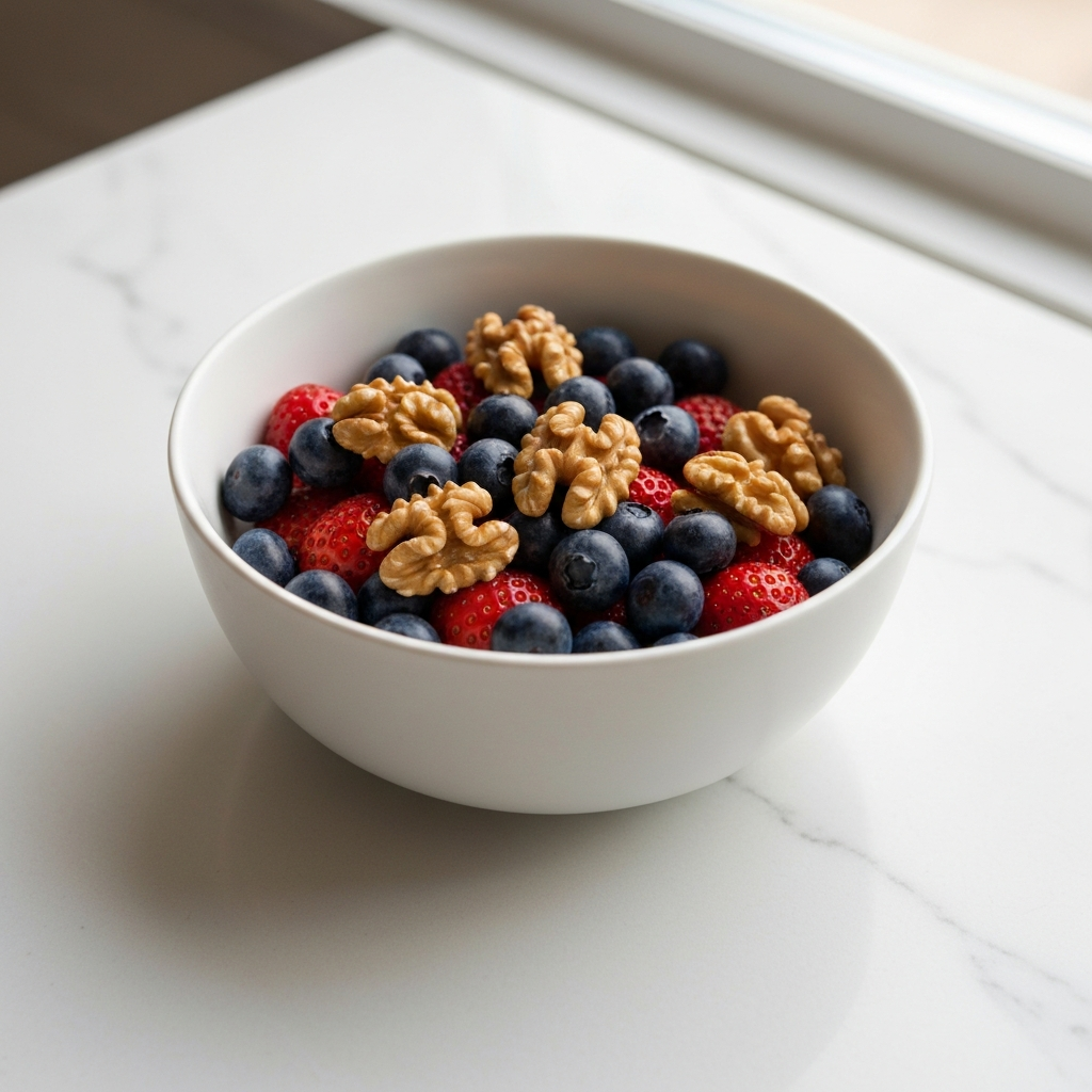 Walnut & Mixed Berry Bowl