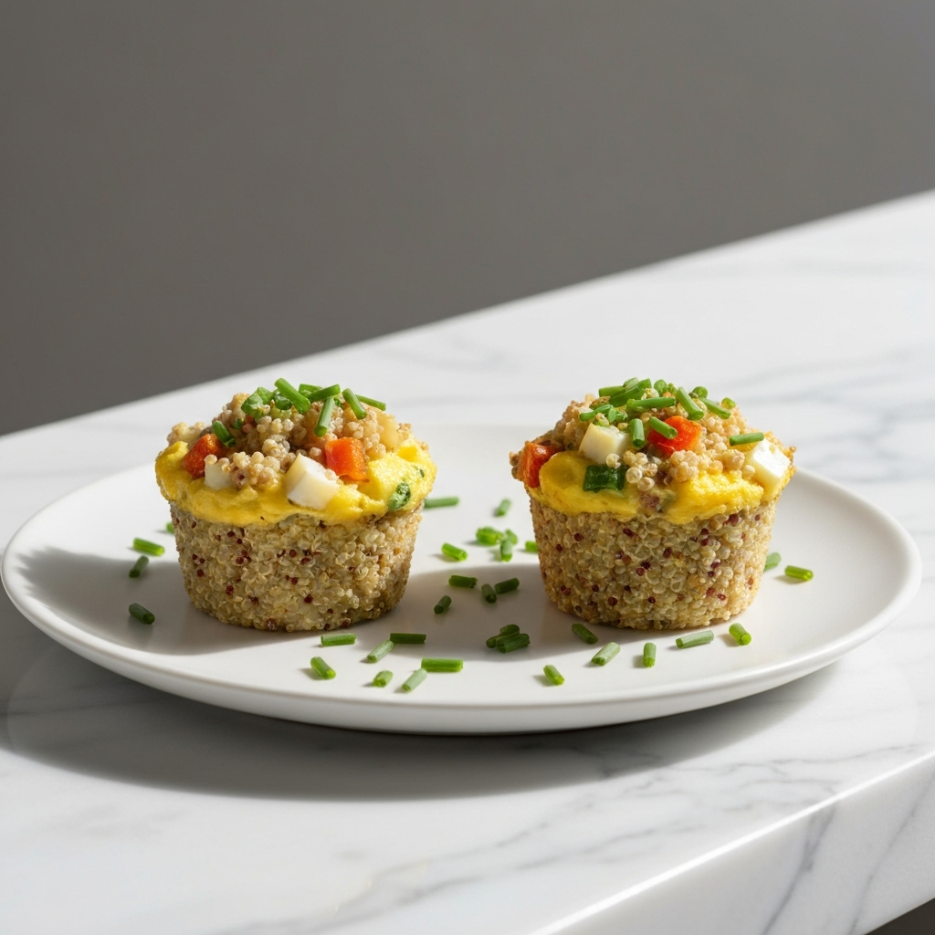 Quinoa & Egg Breakfast Muffin Cup
