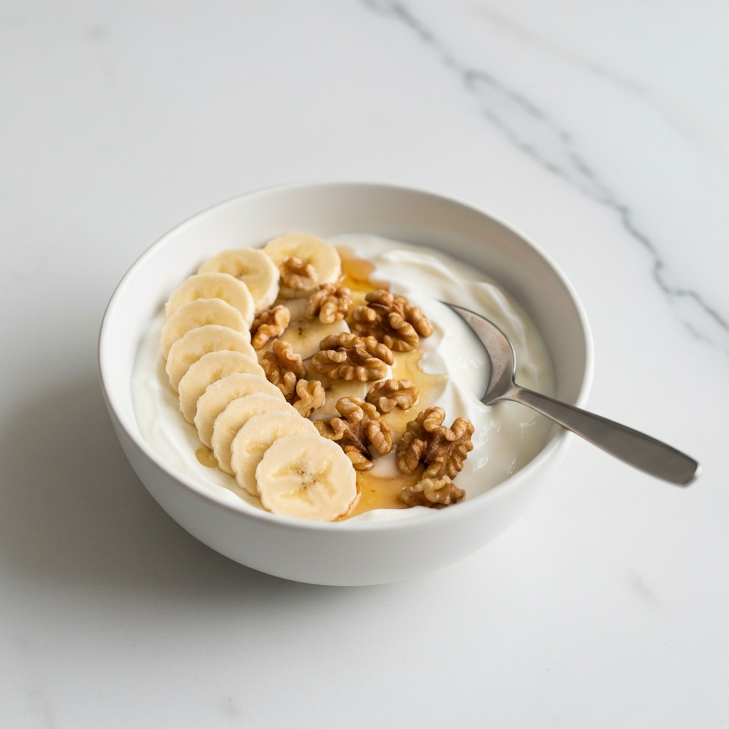 Banana & Greek Yogurt Bowl