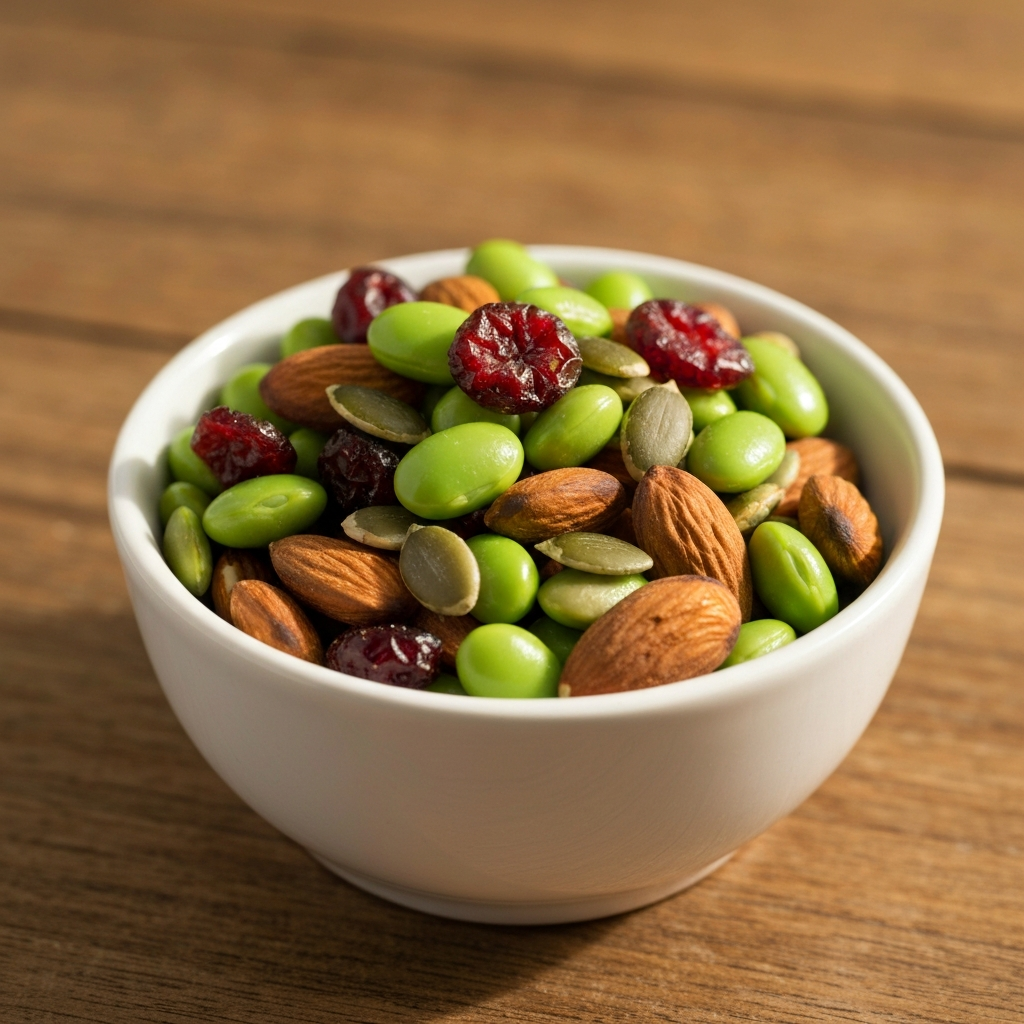 Edamame & Almond Trail Mix