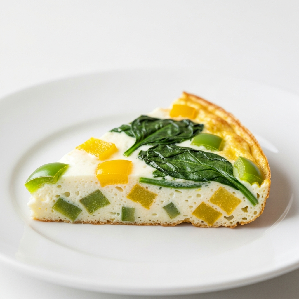 Egg White & Vegetable Frittata Slice