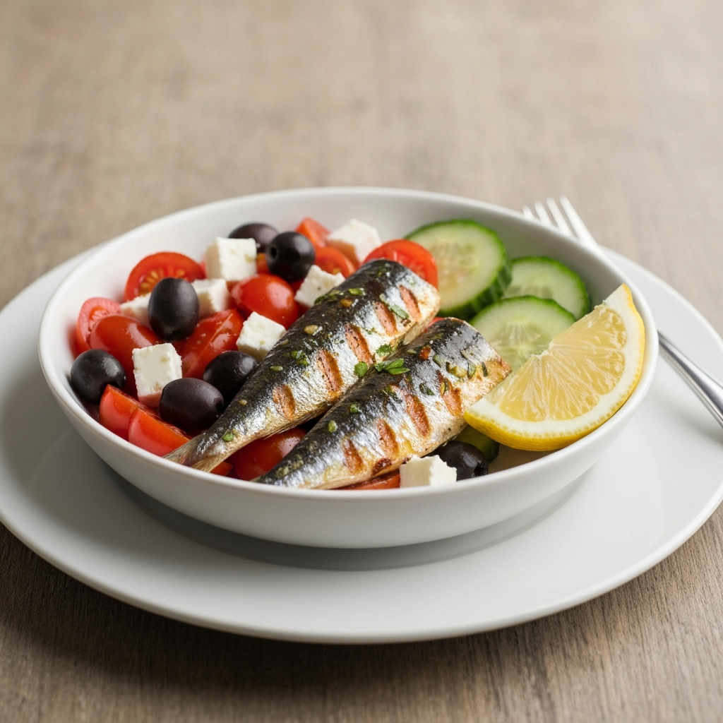 Sardine Mediterranean Bowl