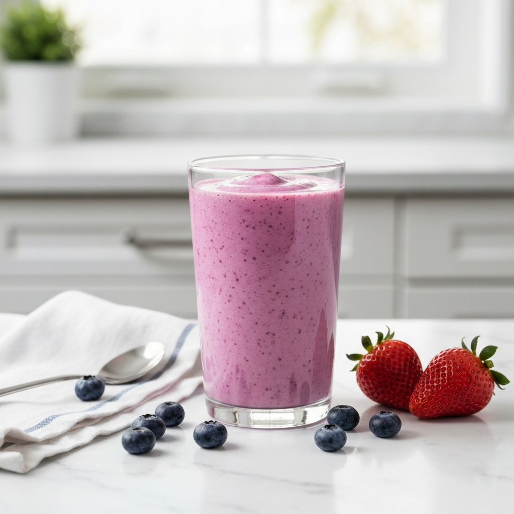 Berry Yogurt Protein Shake
