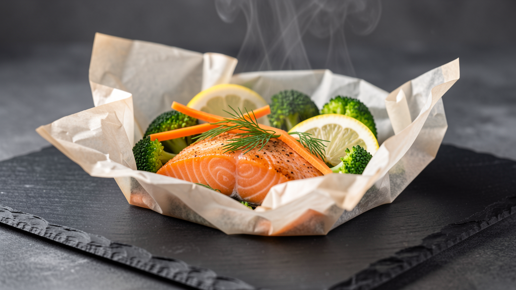 Salmon en Papillote (in Parchment)