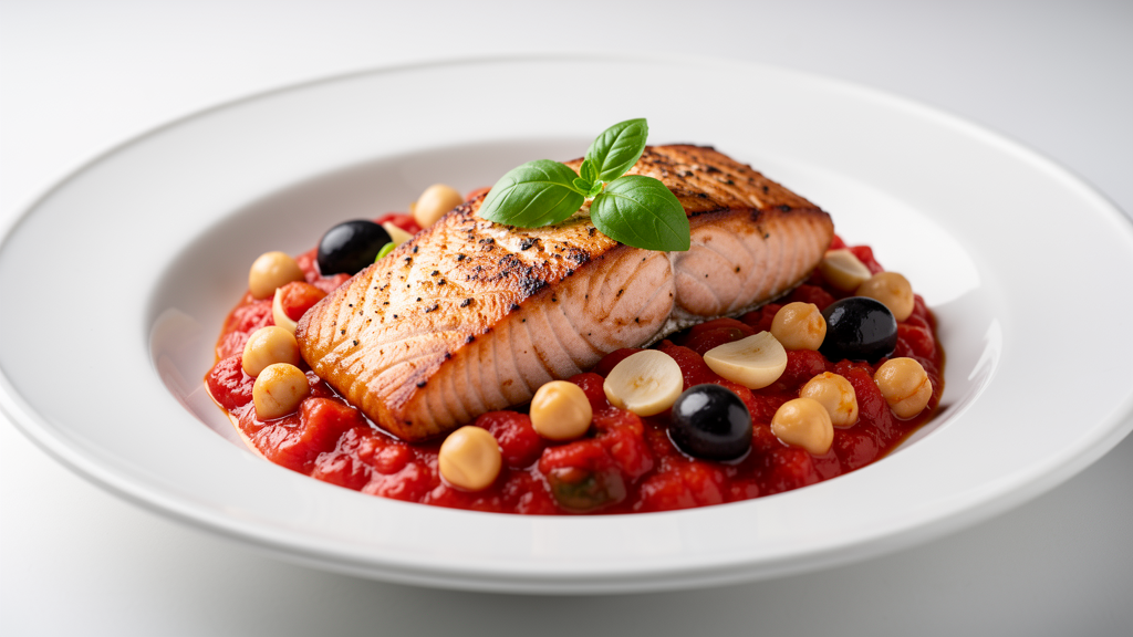 Salmon Puttanesca