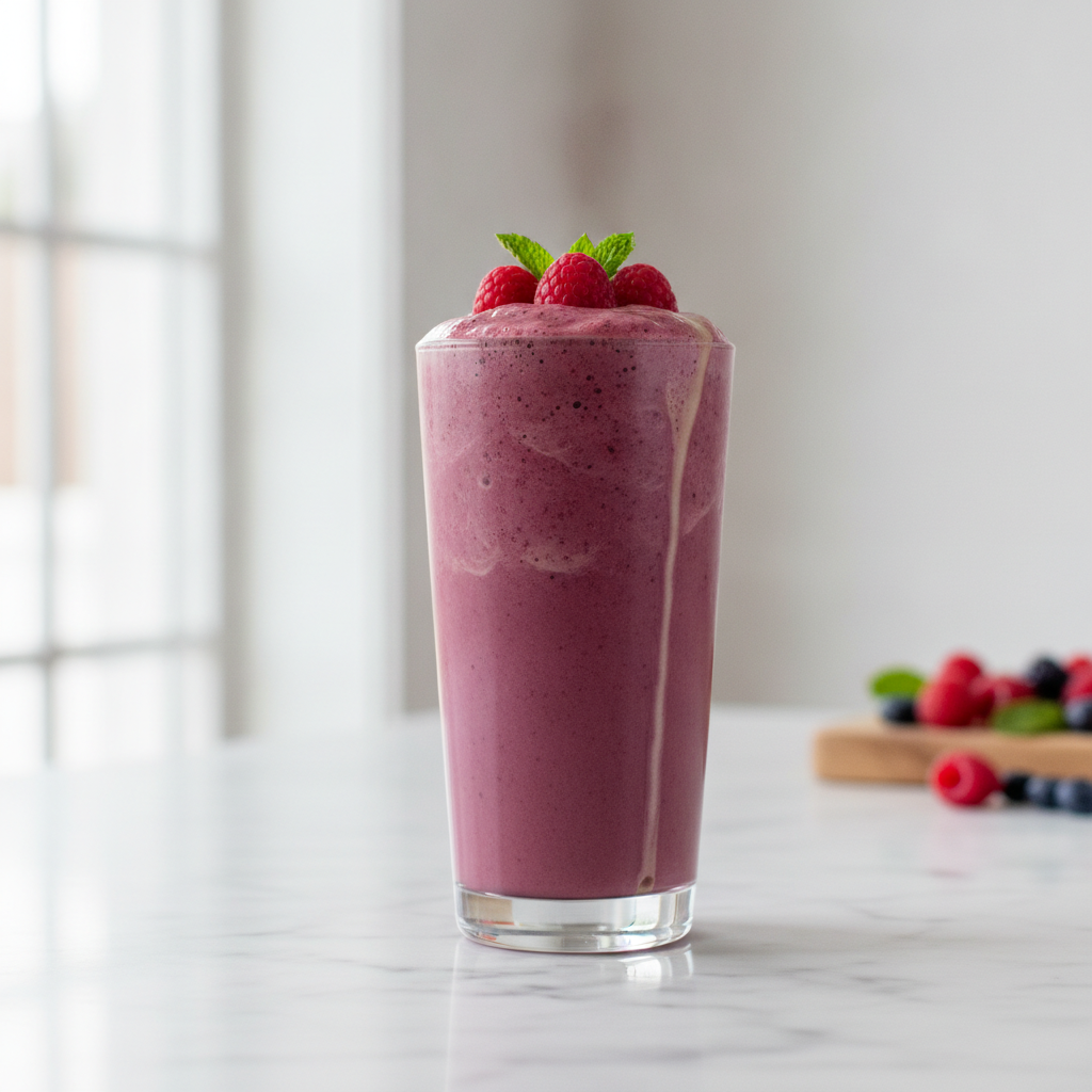 Almond Milk Berry Smoothie