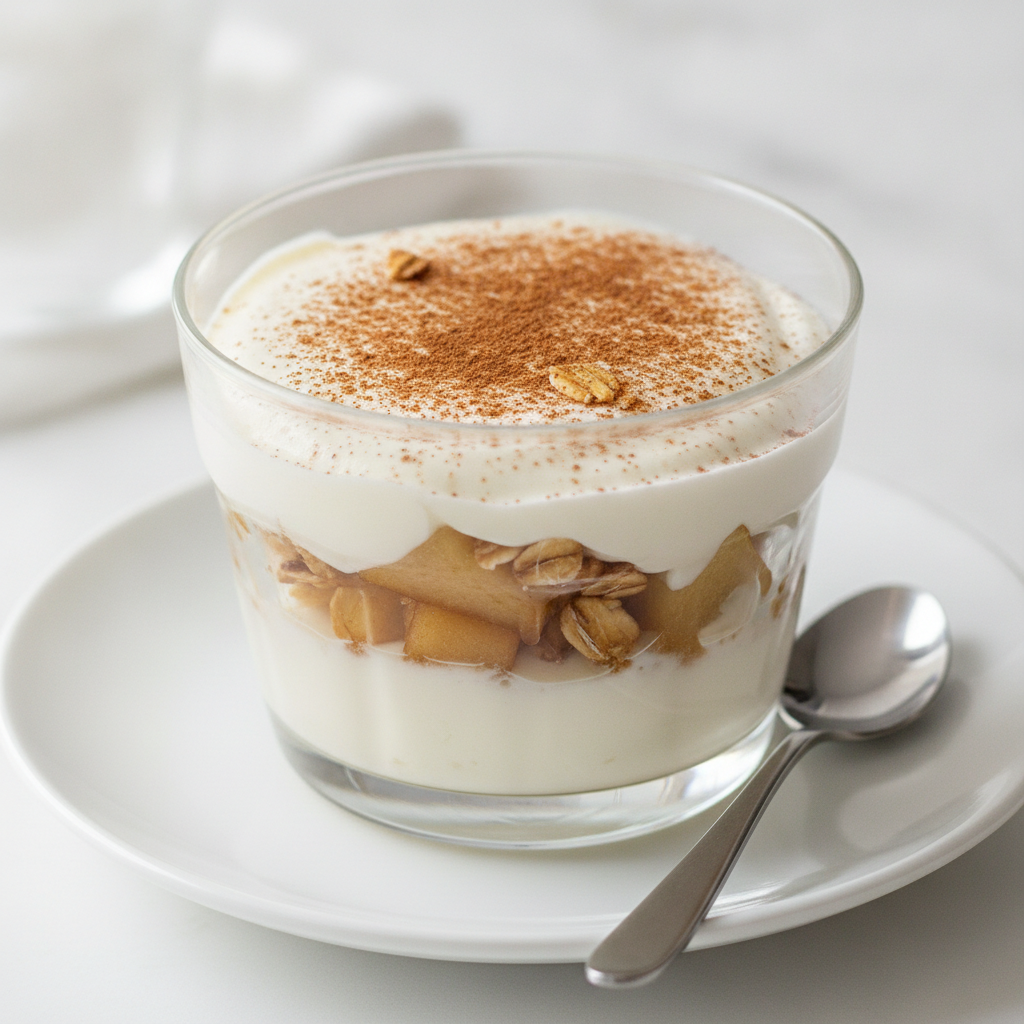Tofu Apple Cinnamon Cup