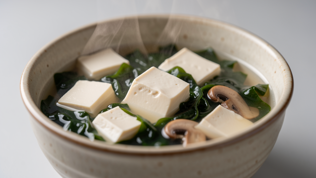 Tofu & Wakame Miso Soup