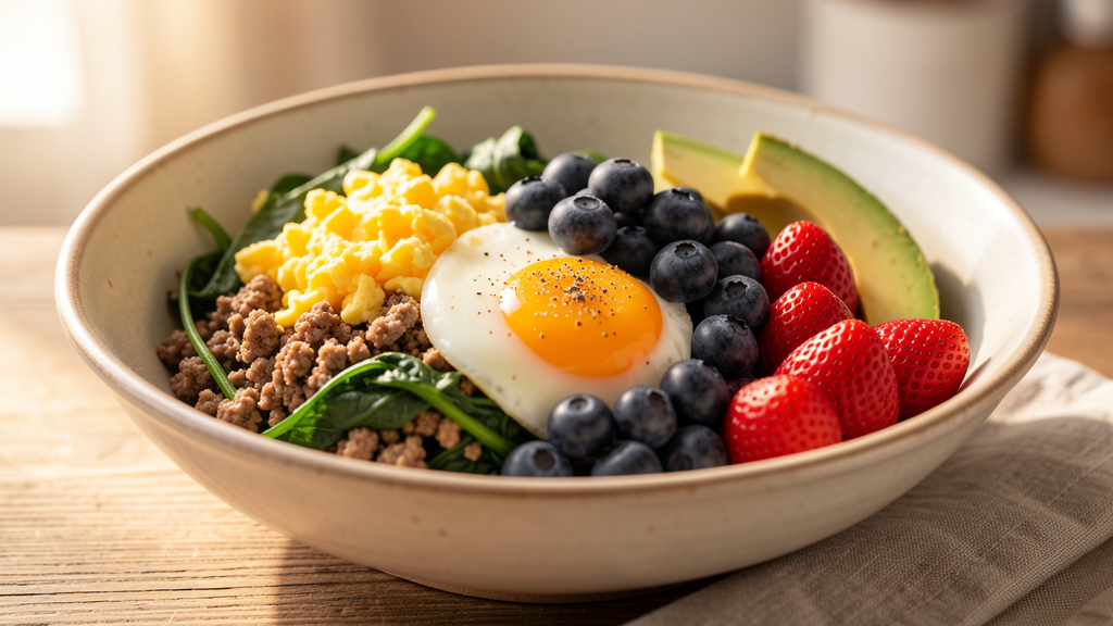 Turkey & Egg Breakfast Bowl